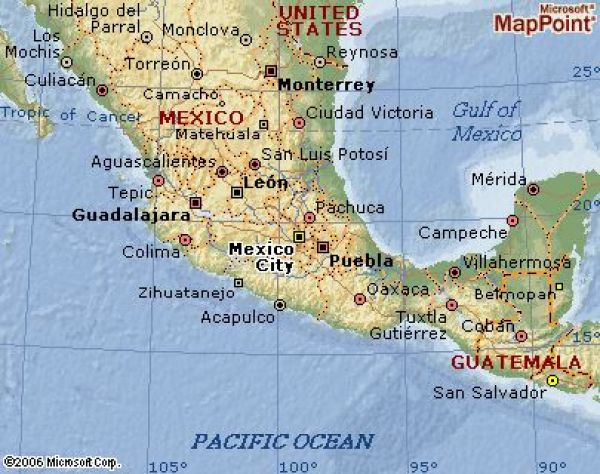 STANY ZJEDNOCZONE MEKSYKU Chiapas